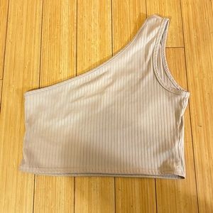 NWT women’s Brit & Bri one shoulder crop top